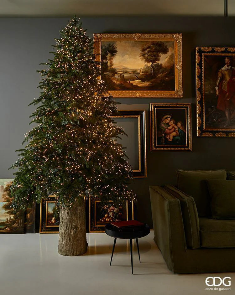 EDG Enzo de Gasperi Base Tronco Albero di Natale H 55 cm D 30 cm