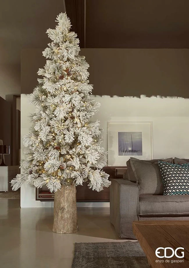 EDG Enzo de Gasperi Base Tronco Albero di Natale H 55 cm D 30 cm